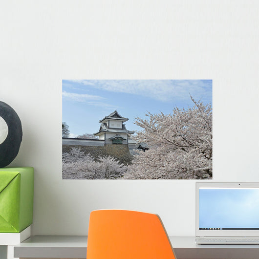 Japanese Cherry Blossoms Wall Decal