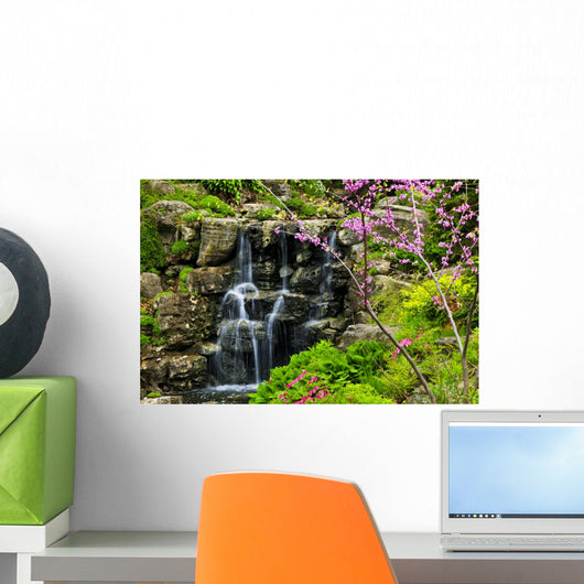 Cascading Waterfall Wall Decal Design 1
