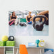 Black Iron Kettlebell Floor Wall Decal
