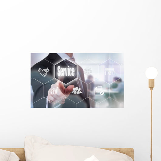 Service Concept Wall Decal