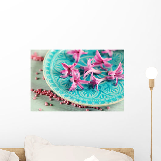 Beautiful Spa Composition with Wall Decal