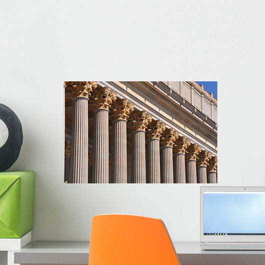 Palacio Justicia Lyon Francia Wall Decal