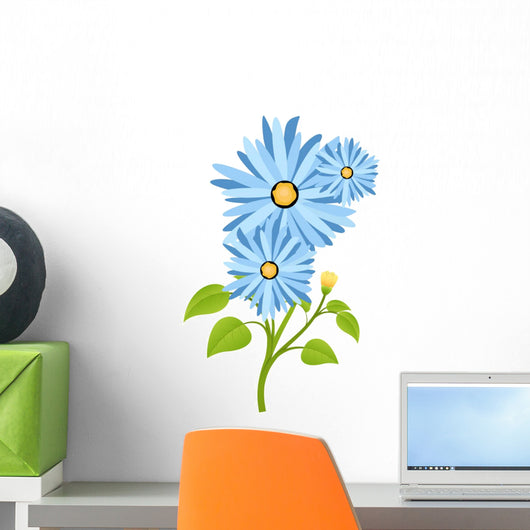 Flowers Vector Wall Decal