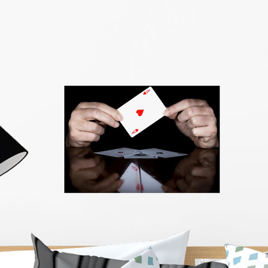 Poker Ace Wall Decal