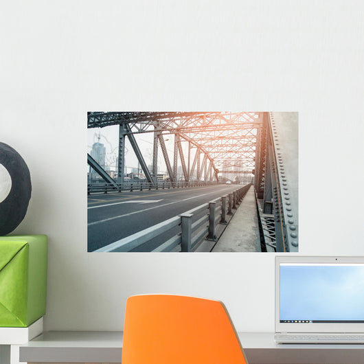 Road Bridge Wall Decal
