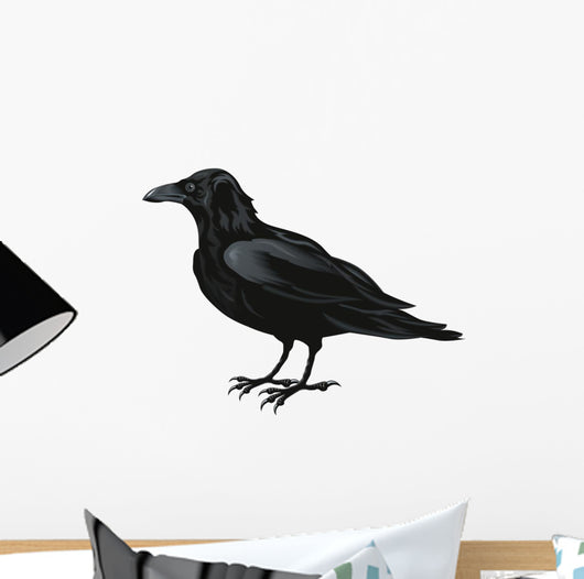Raven Vector Wall Decal