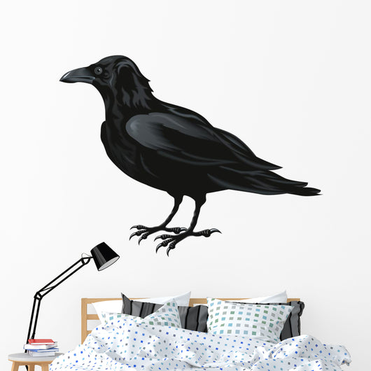 Raven Vector Wall Decal