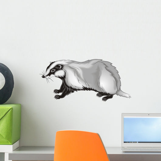 Badger Wall Decal