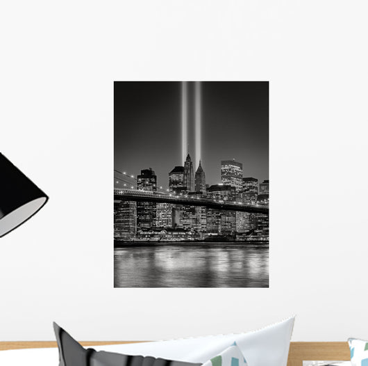 Tribute Light September 11 Wall Decal