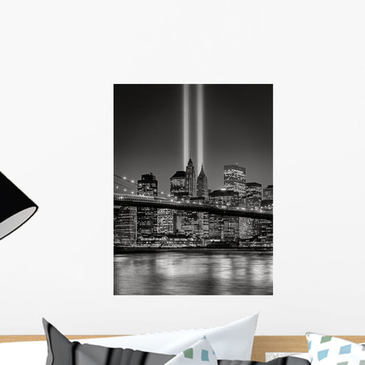 Tribute Light September 11 Wall Decal