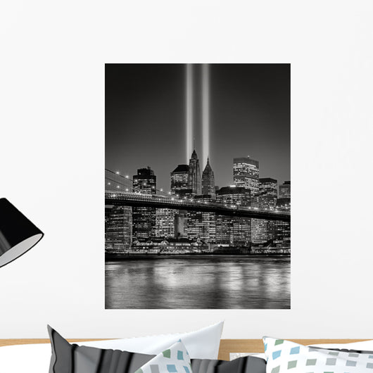 Tribute Light September 11 Wall Decal