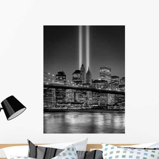 Tribute Light September 11 Wall Decal