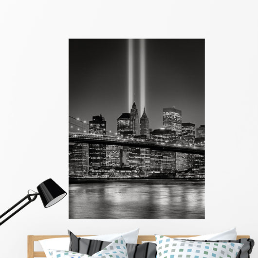 Tribute Light September 11 Wall Decal