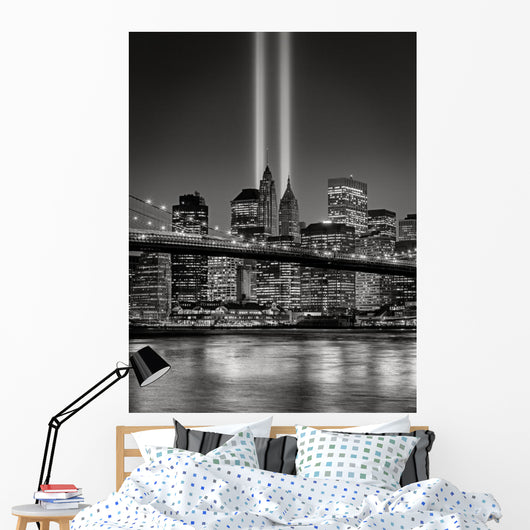 Tribute Light September 11 Wall Decal