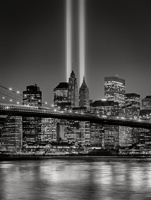 Tribute Light September 11 Wall Decal