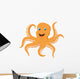 Octopus Cartoon Wall Decal