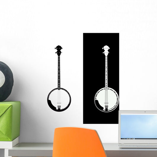 Banjo Wall Decal