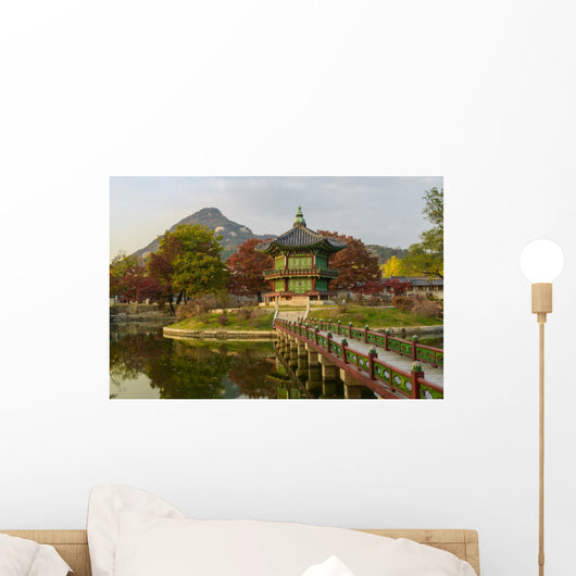 Korean Pavilion Gyeongbokgung Palace Wall Decal