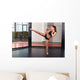 Female Boxer Fighting Ring Wall Decal