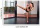 Female Boxer Fighting Ring Wall Decal
