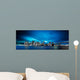 New York Skyline Night Wall Decal Panoramic Wall Decal