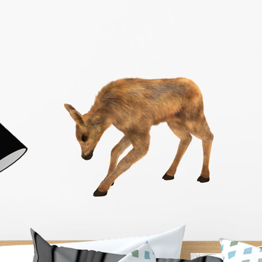 Moose Calf Wall Decal
