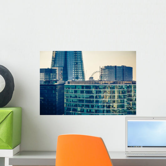 Buildings London City Wall Decal