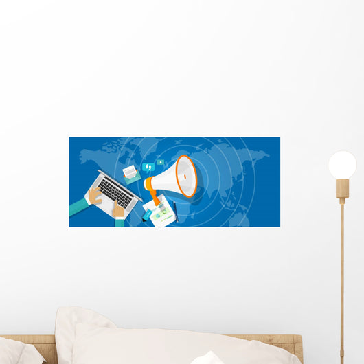 Pr Public Relations Wall Decal