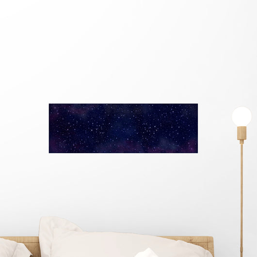 Starry Sky Wall Decal Panoramic Wall Decal