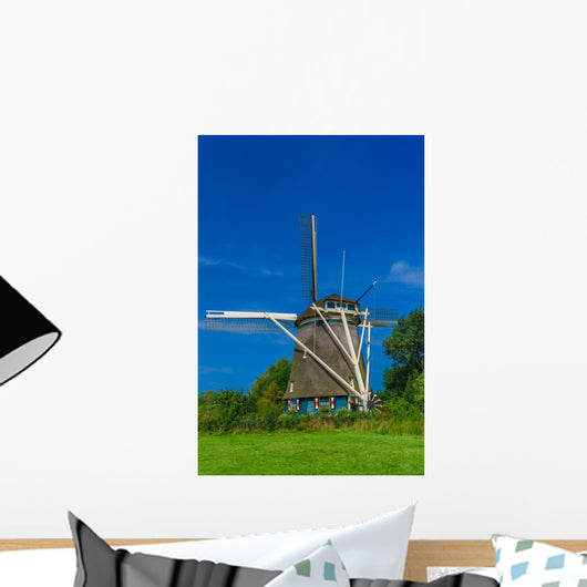 Windmill Amsterdam Holland Netherlands Wall Decal