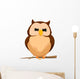 Owl Cartoon Wall Decal