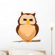 Owl Cartoon Wall Decal