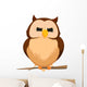 Owl Cartoon Wall Decal