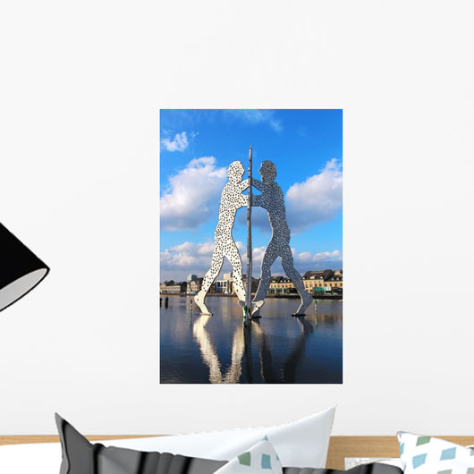 Molecule Man Sculpture Spree Wall Decal