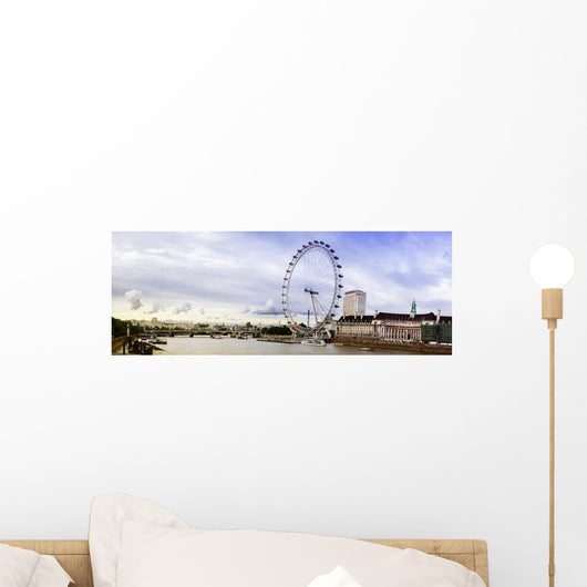 London Eye and City Wall Decal