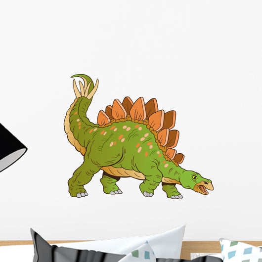 Stegosaurus Dinosaur Vector Wall Decal