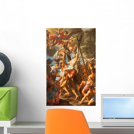 Rome Crucifixion St Andrew Wall Decal