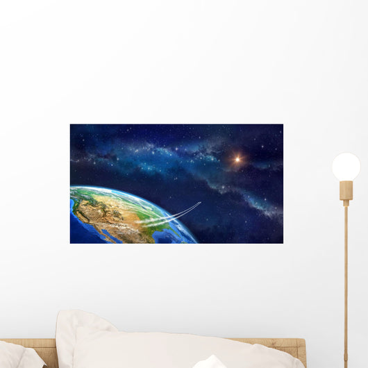Space Travel Wall Decal