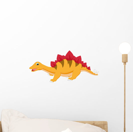 Cute Dinosaur Cartoon Wall Decal