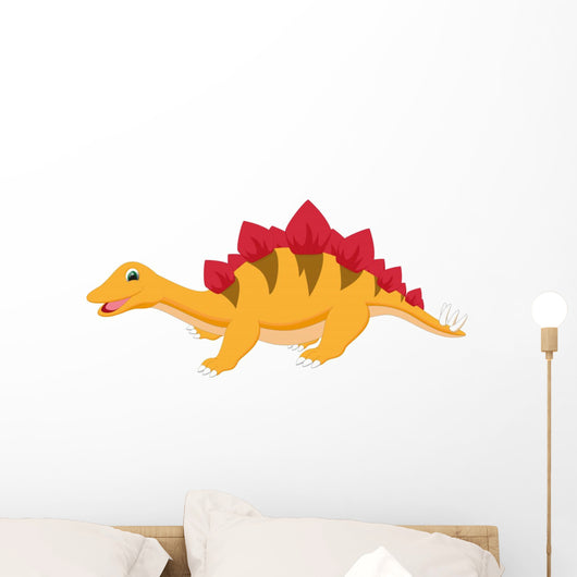 Cute Dinosaur Cartoon Wall Decal