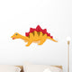 Cute Dinosaur Cartoon Wall Decal