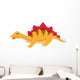 Cute Dinosaur Cartoon Wall Decal