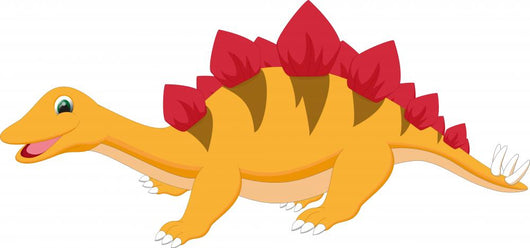 Cute Dinosaur Cartoon Wall Decal
