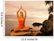 Beautiful Young Woman Doing Wall Decal