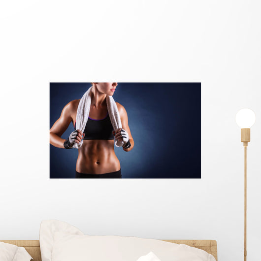 Fitness Woman Wall Decal