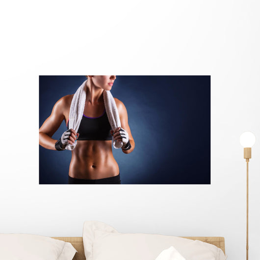 Fitness Woman Wall Decal