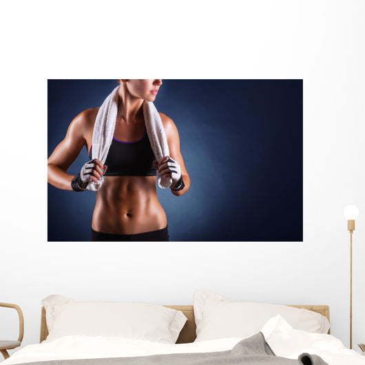 Fitness Woman Wall Decal