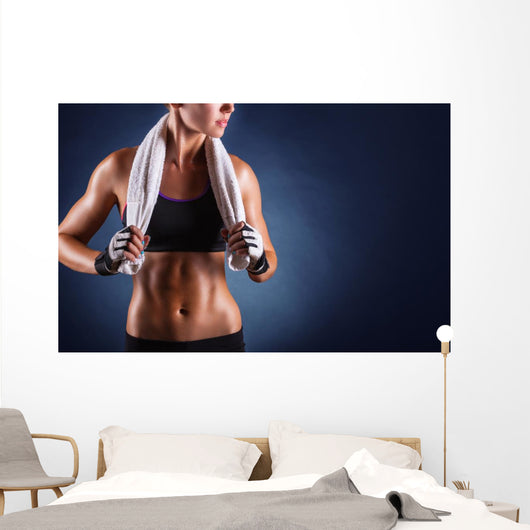 Fitness Woman Wall Decal