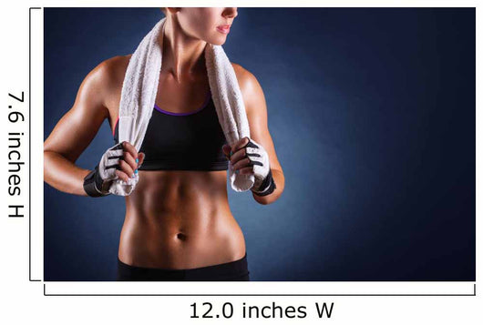 Fitness Woman Wall Decal