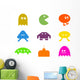 Retro Gaming Shapes Wall Stickers Wall Decal